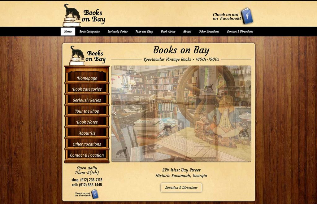 books-on-bay-website-design-savannah-hilton-head-webdesign-social-media-marketing